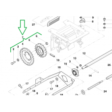 Блок шестерен Optima Kverneland AC489432 АС489432